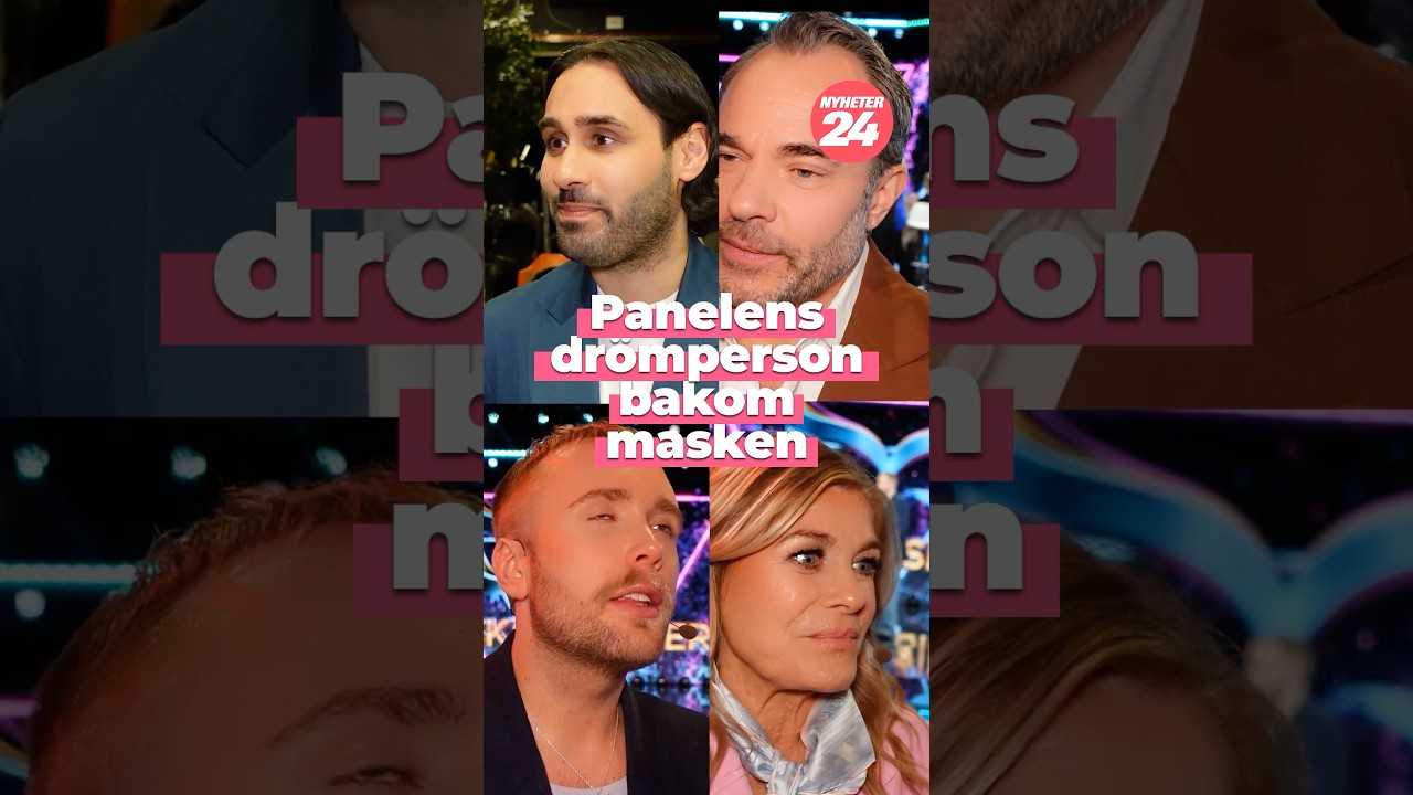 Panelens drömperson bakom masken