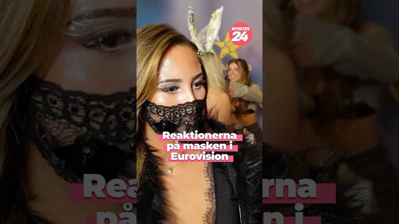 Reaktionerna på Felicias mask i Eurovision