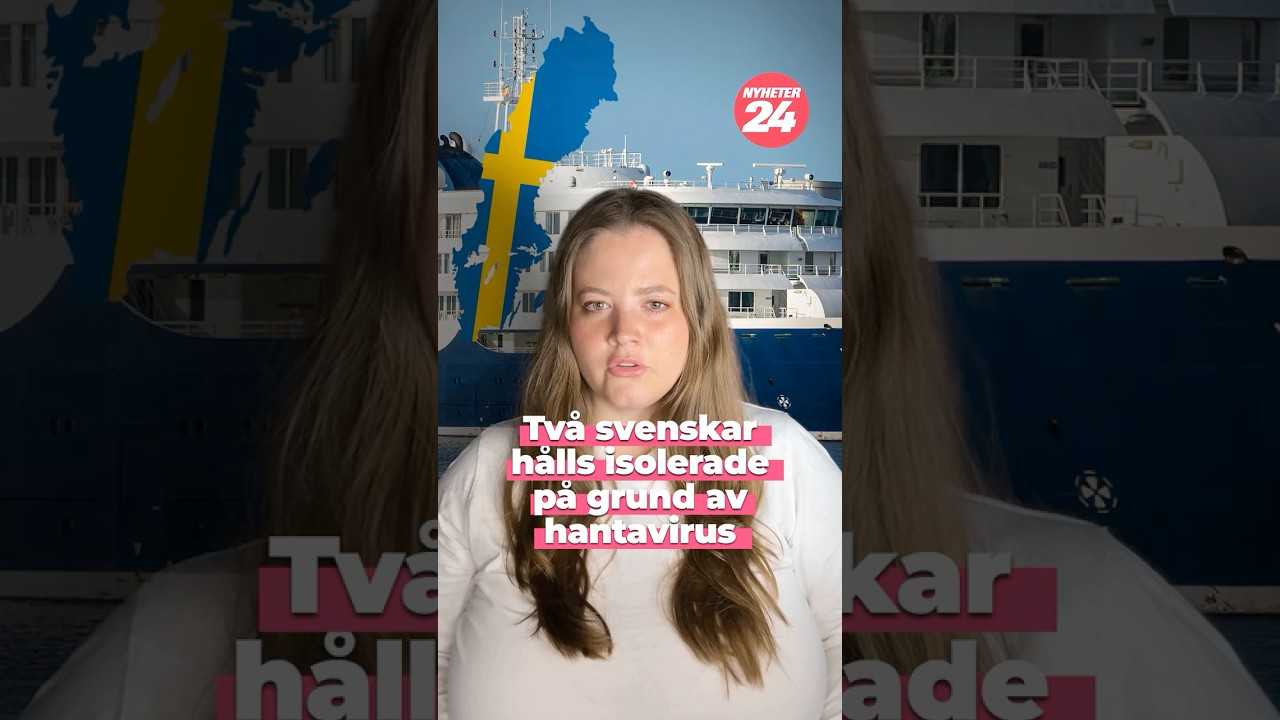 Två svenskar hålls isolerade på grund av hantavirus