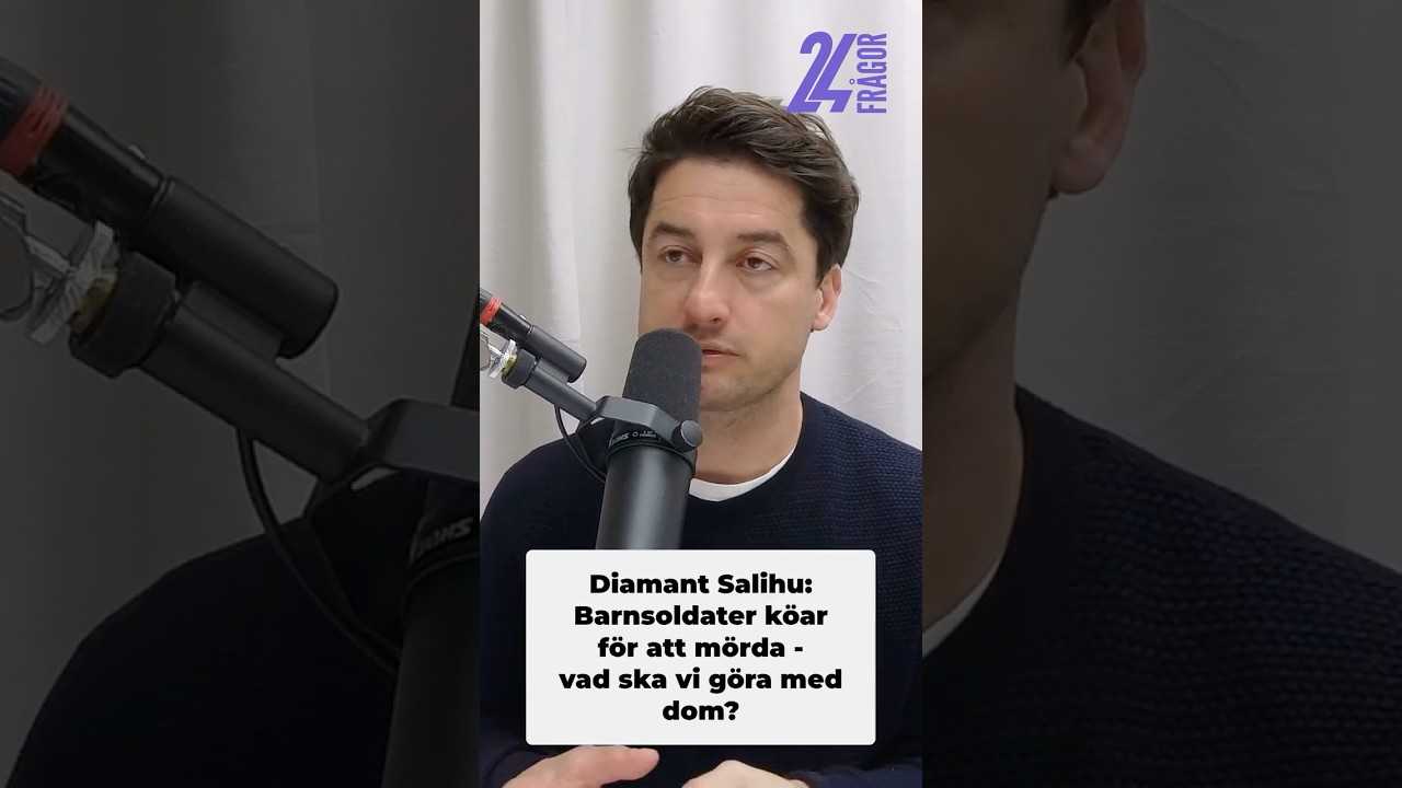 Diamant Salihu: "Barnsoldater köar för att mörda - hur ska Sverige hantera dom?