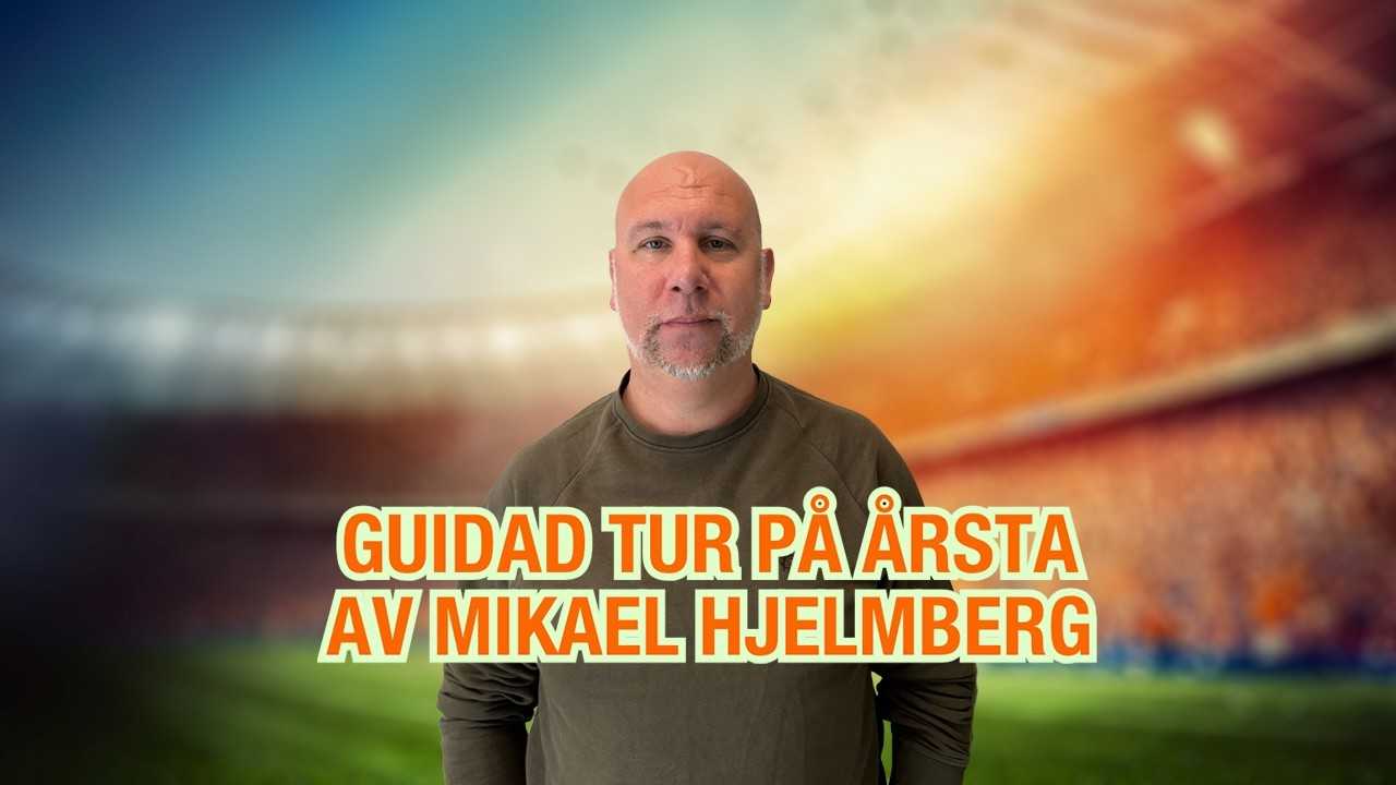 Guidad tur på Hammarbys träningsansläggning Årsta av Mikael Hjelmberg