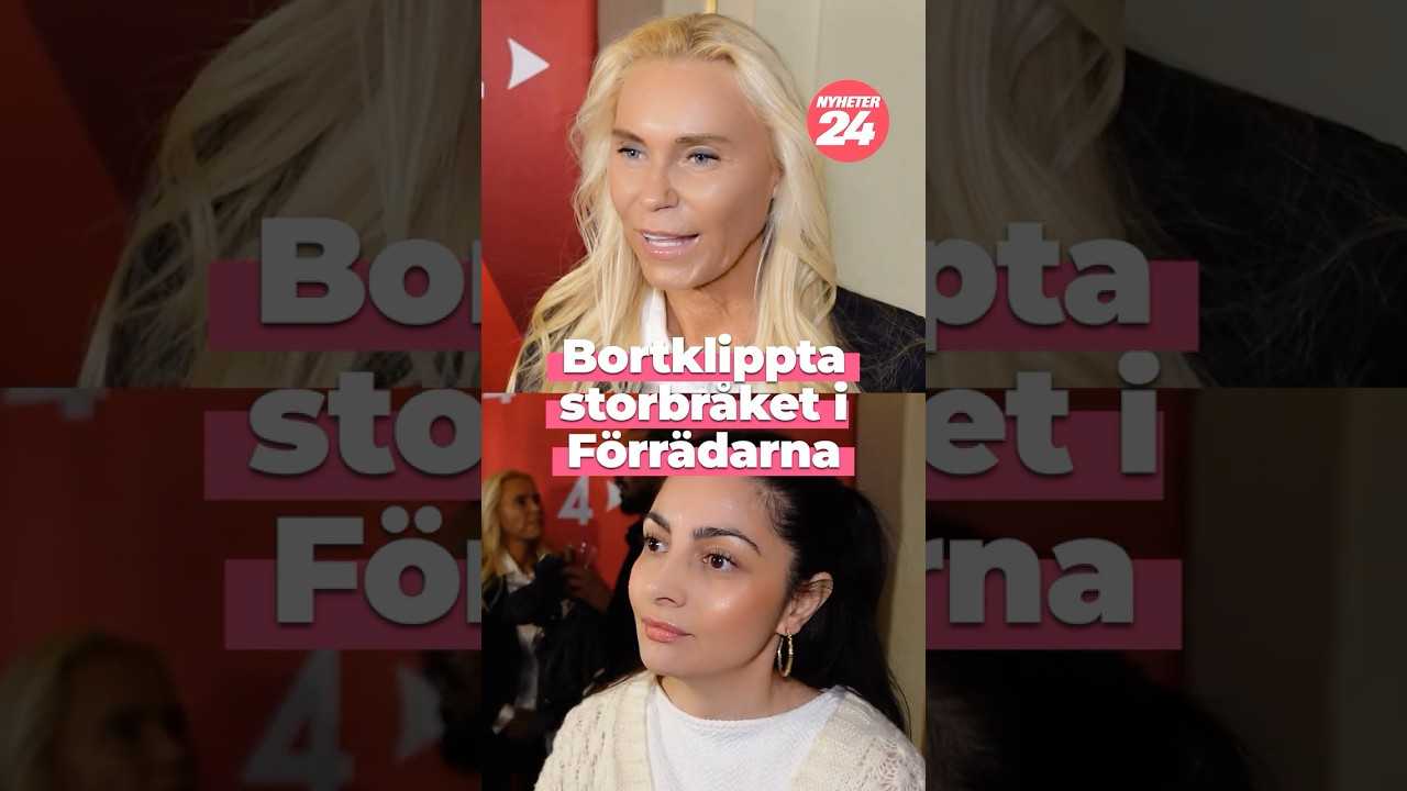 Bortklippta storbråket i Förrädarna