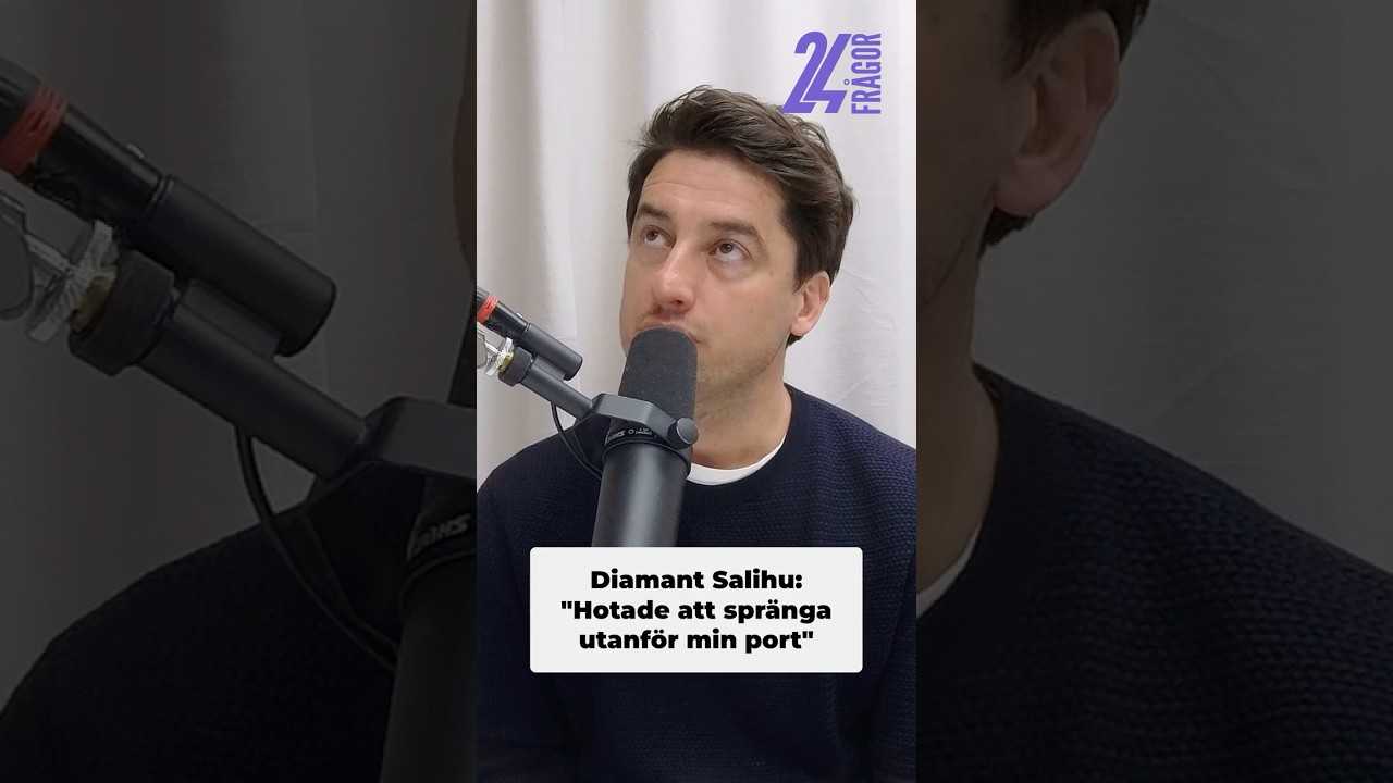 Diamant Salihu: "Hotade att spränga utanför min port"