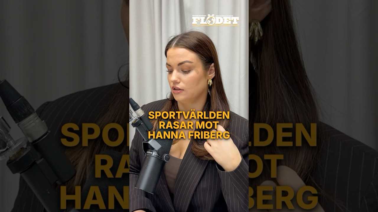 Sportvärlden rasar mot Hanna Friberg