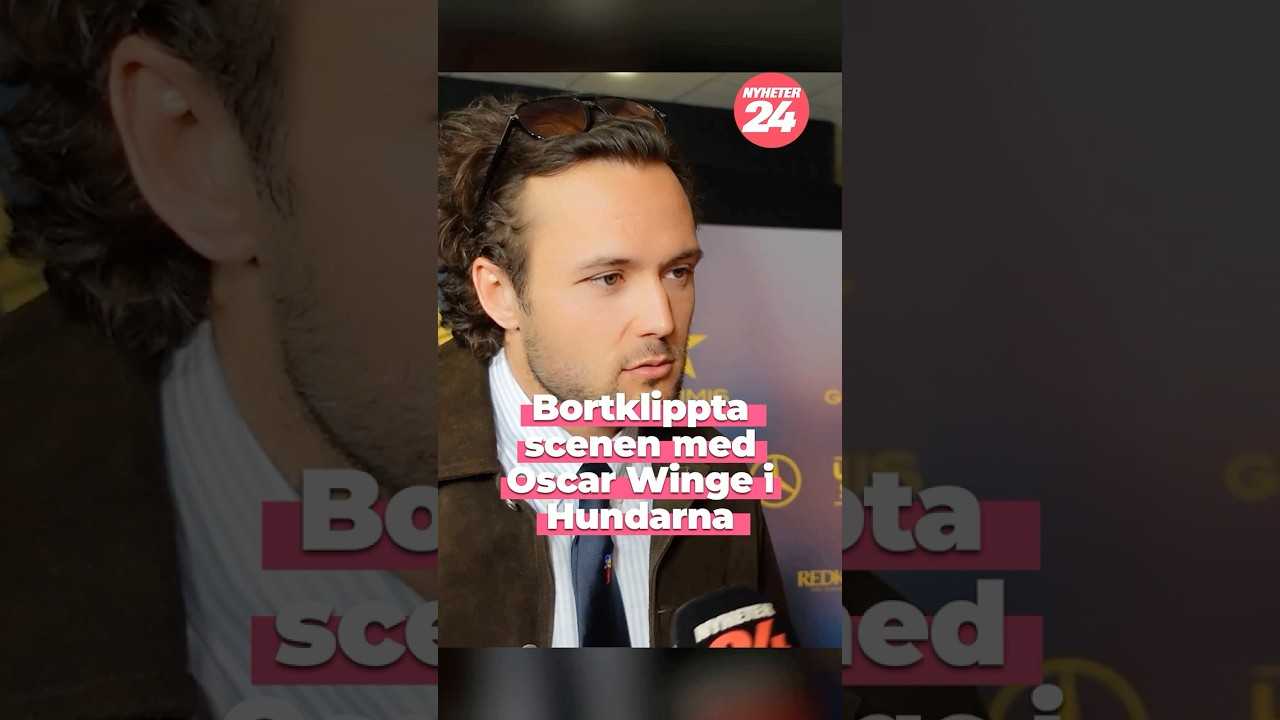 Bortklippta scenen med Oscar Winge i Hundarna