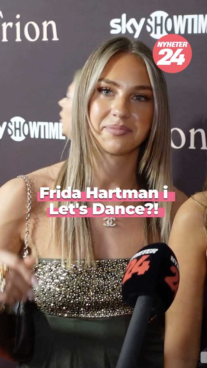 Ska Frida Hartman vara med i Let's Dance?