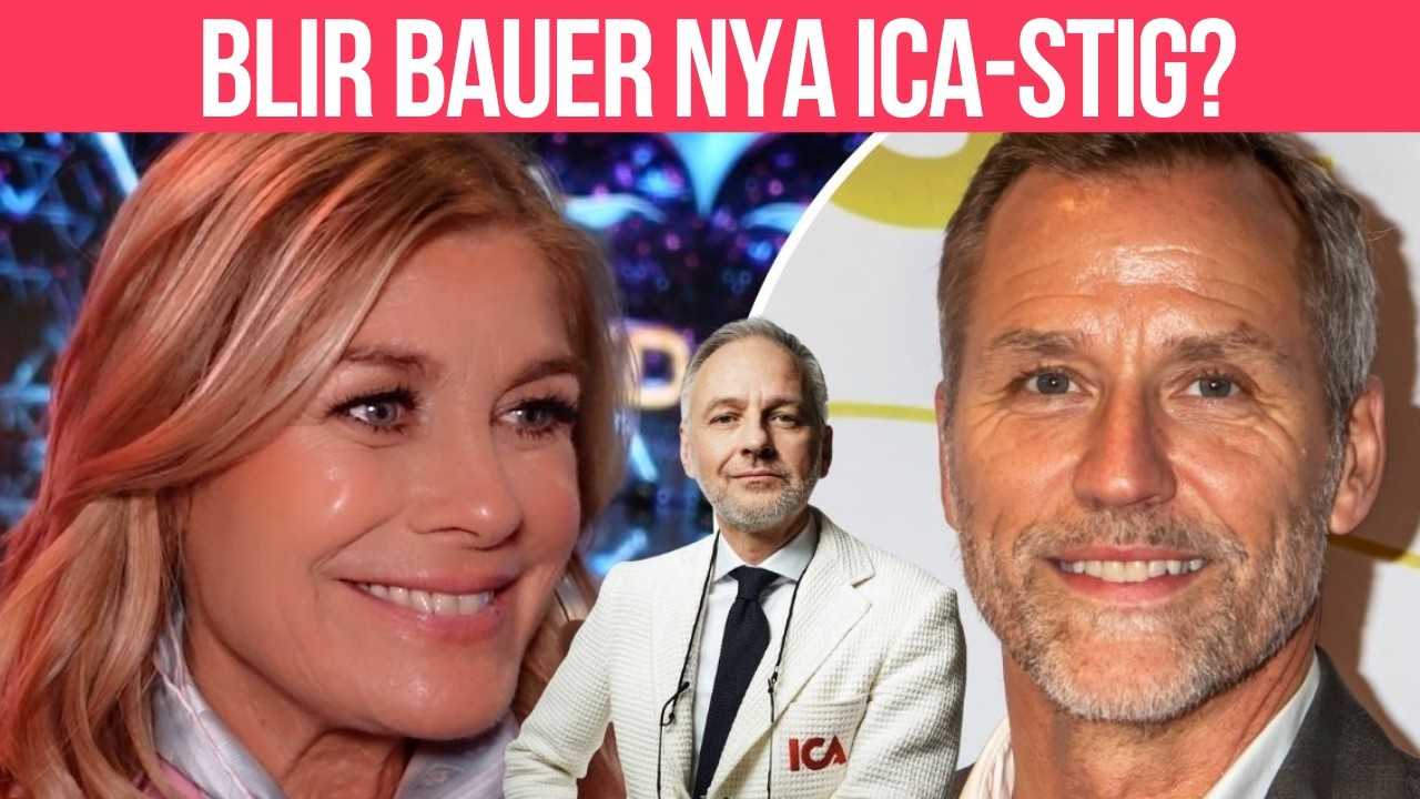 Pernilla Wahlgrens svar om Christian Bauer som Ica-Stig
