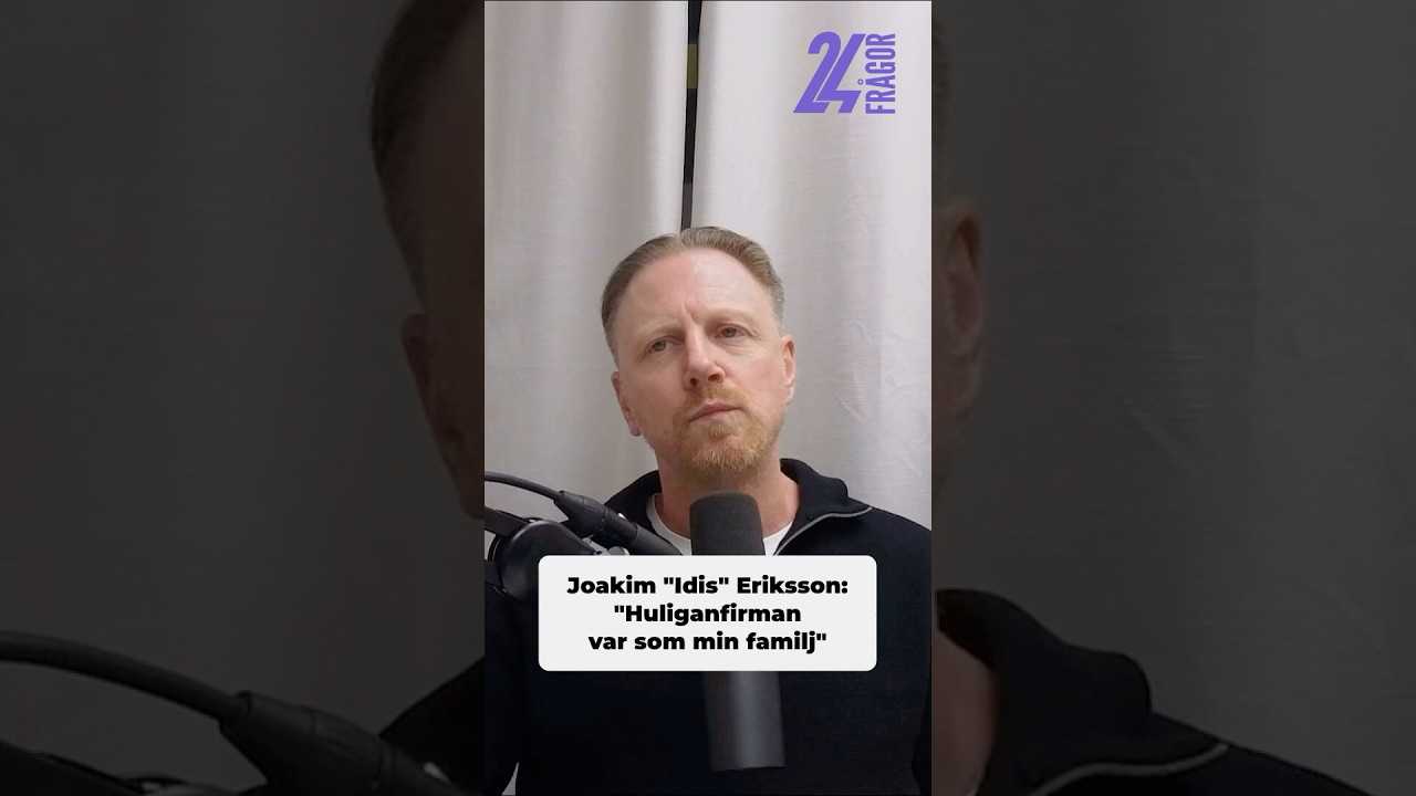Joakim "Idis" Eriksson: "Huliganfirman var min familj"