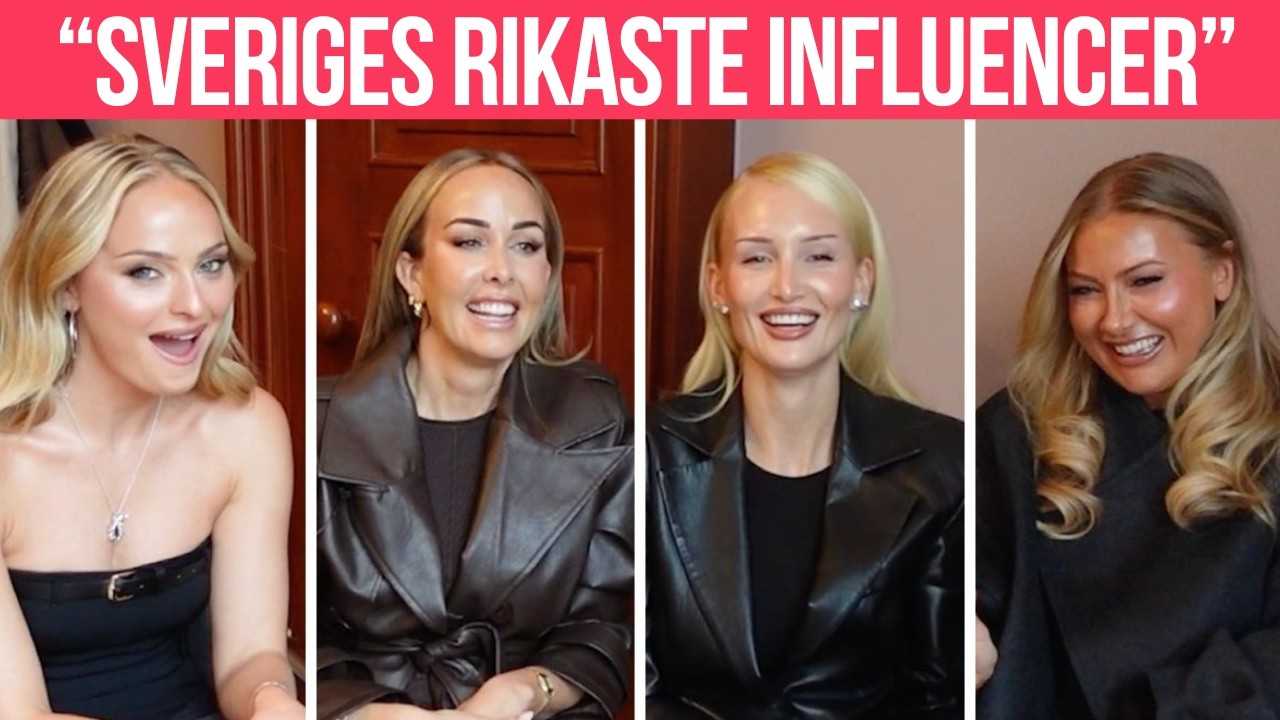 Girls of Stockholm-tjejerna: "Hon är Sveriges rikaste influencer"