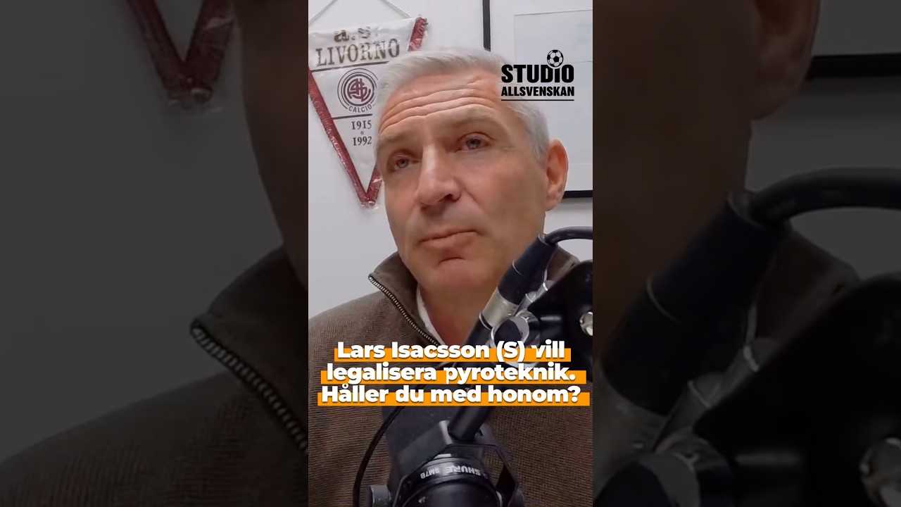 Socialdemokternas riksdagsledamot Lars Isacsson (S) vill legalisera pyroteknik