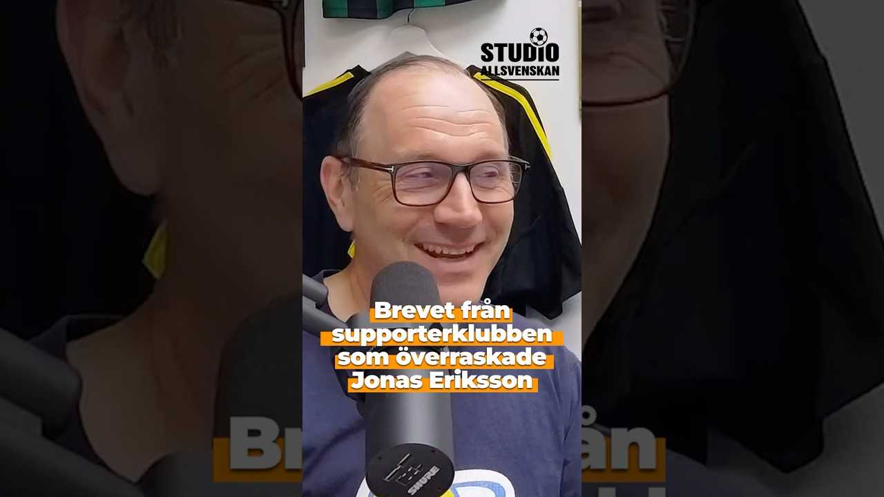 Oväntade brevet från supporterföreningen – ett presentkort på Synsam för 800 kronor