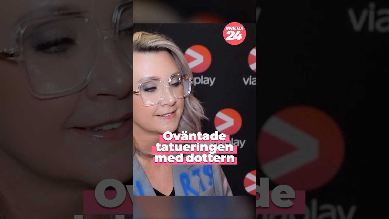 Oväntade tatueringen med dottern