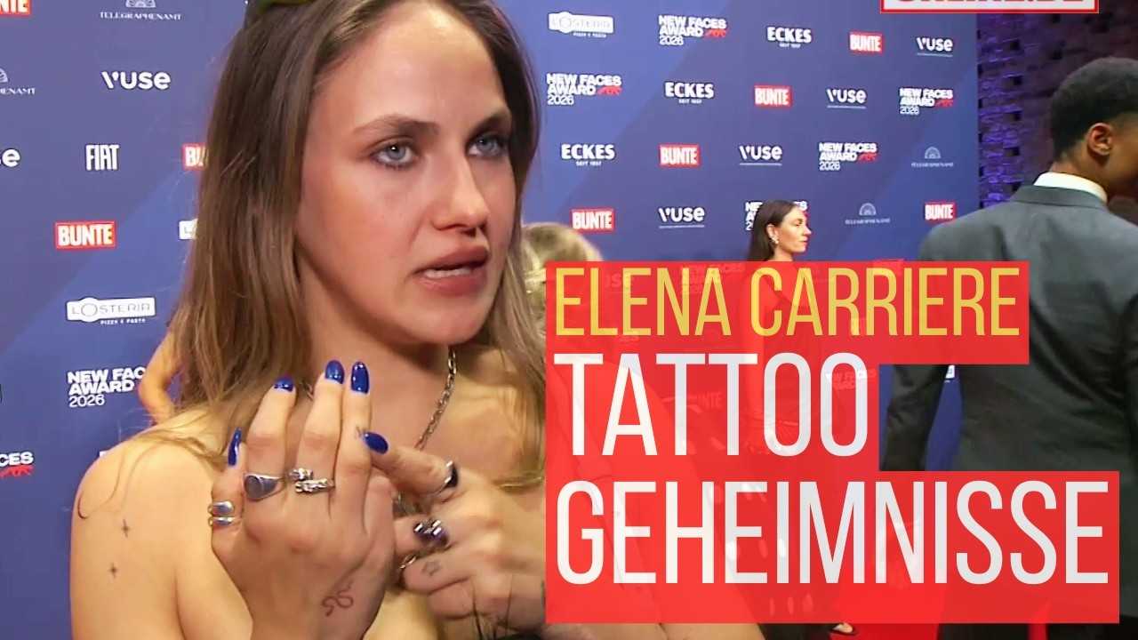 Elena Carrière lüftet Tattoo-Geheimnisse & wie GNTM ihr Leben veränderte...