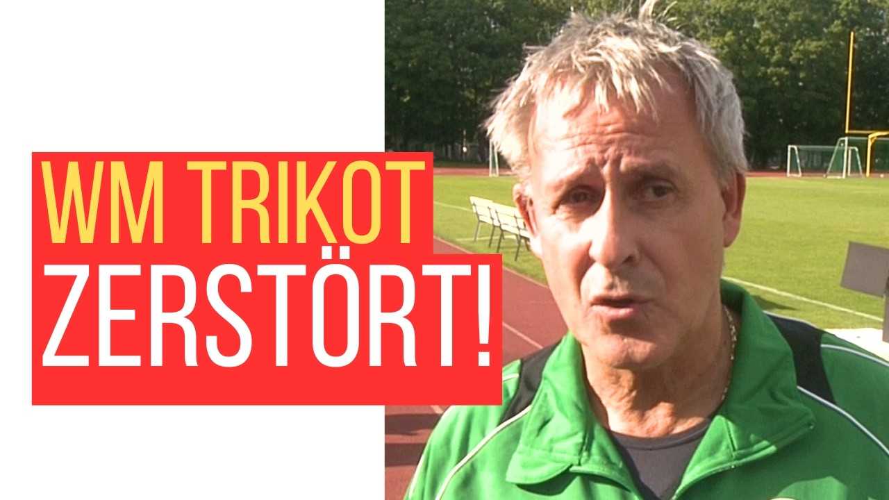 WM Trikot zerstört! Warum Pierre Littbarski sein Trikot zerschnitten hat...