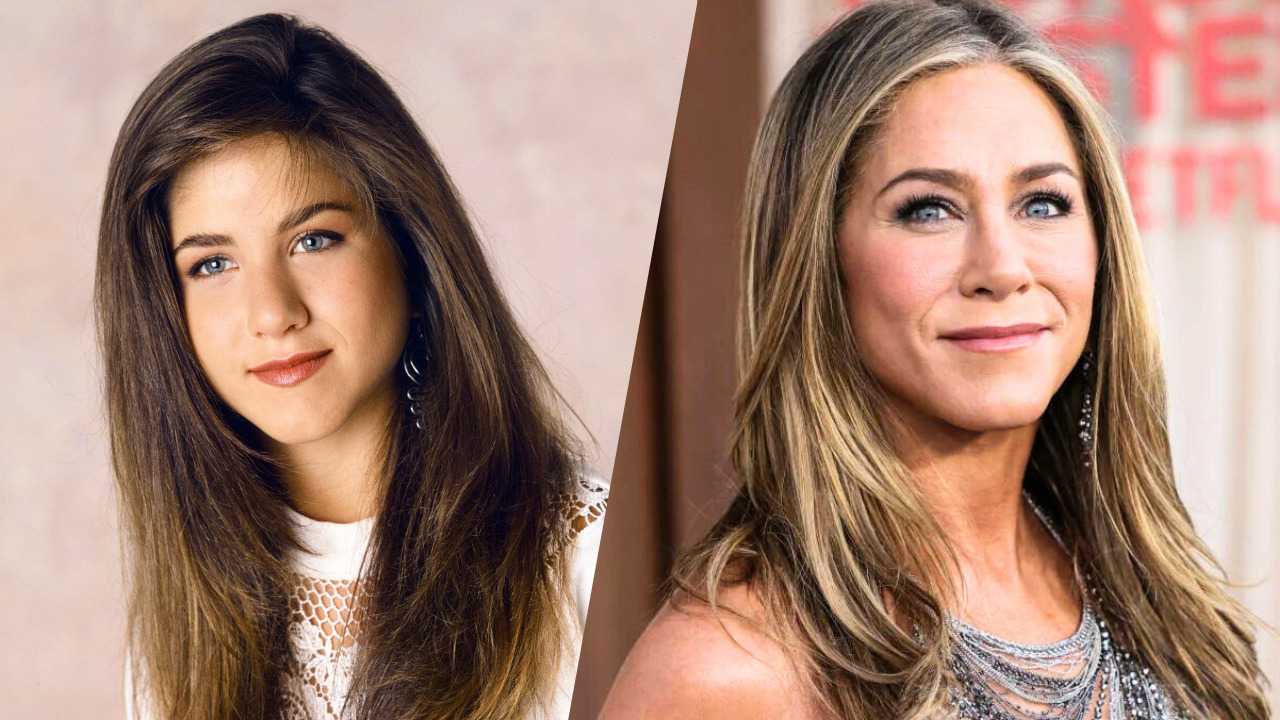 Nu och då: Jennifer Aniston